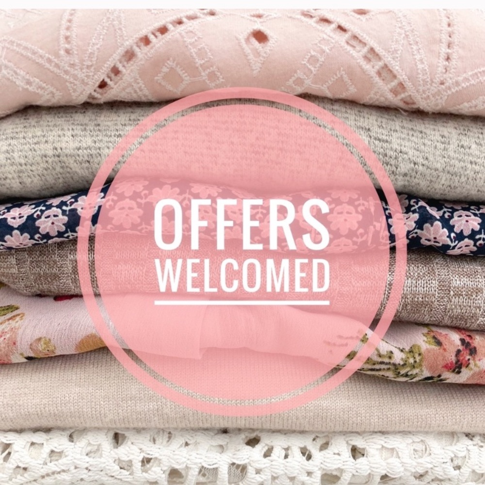 I am open to any offer!